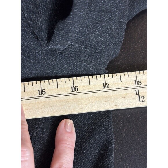 Athleta Venice Blazer Dark Heather Grey 8 Stretch Single Breasted - Picture 9 of 14